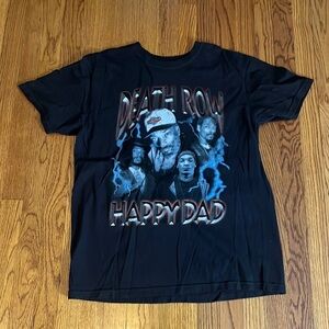 Happy Dad Men’s Death Row Records Grey Tee